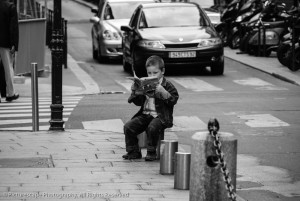 "Reading a Comic Book in Paris"                     